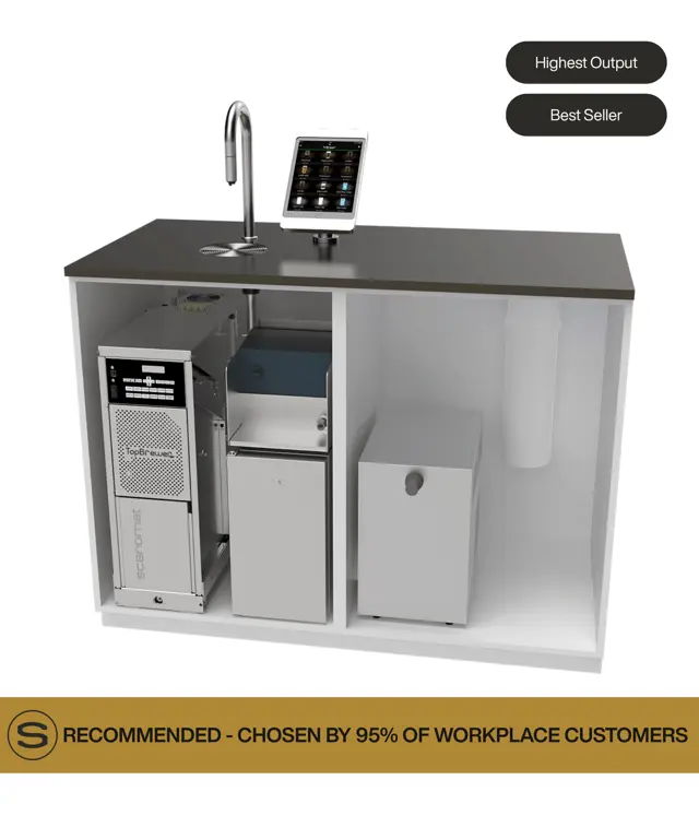 TopBrewer TP1 Commercial Coffee Machine Chosen by 95% of workplace customers