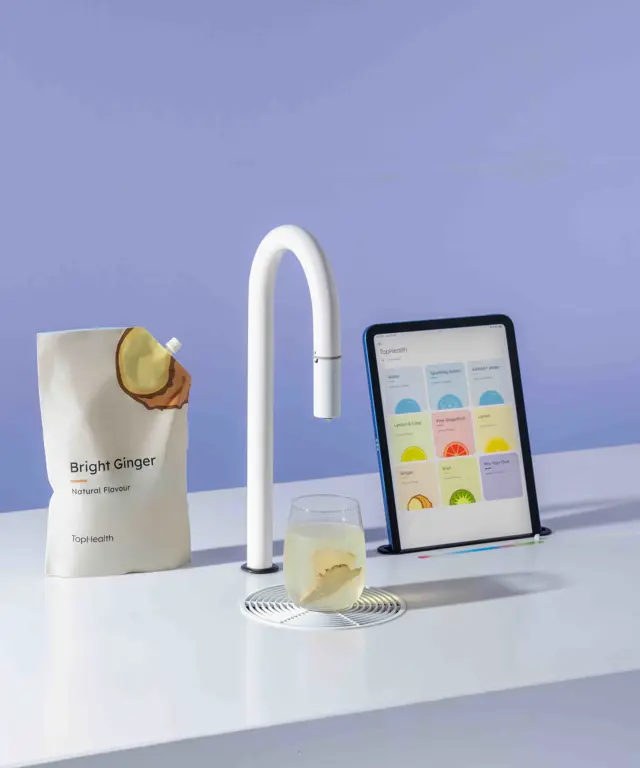 TopHealth Natural Flavoured Water Ginger