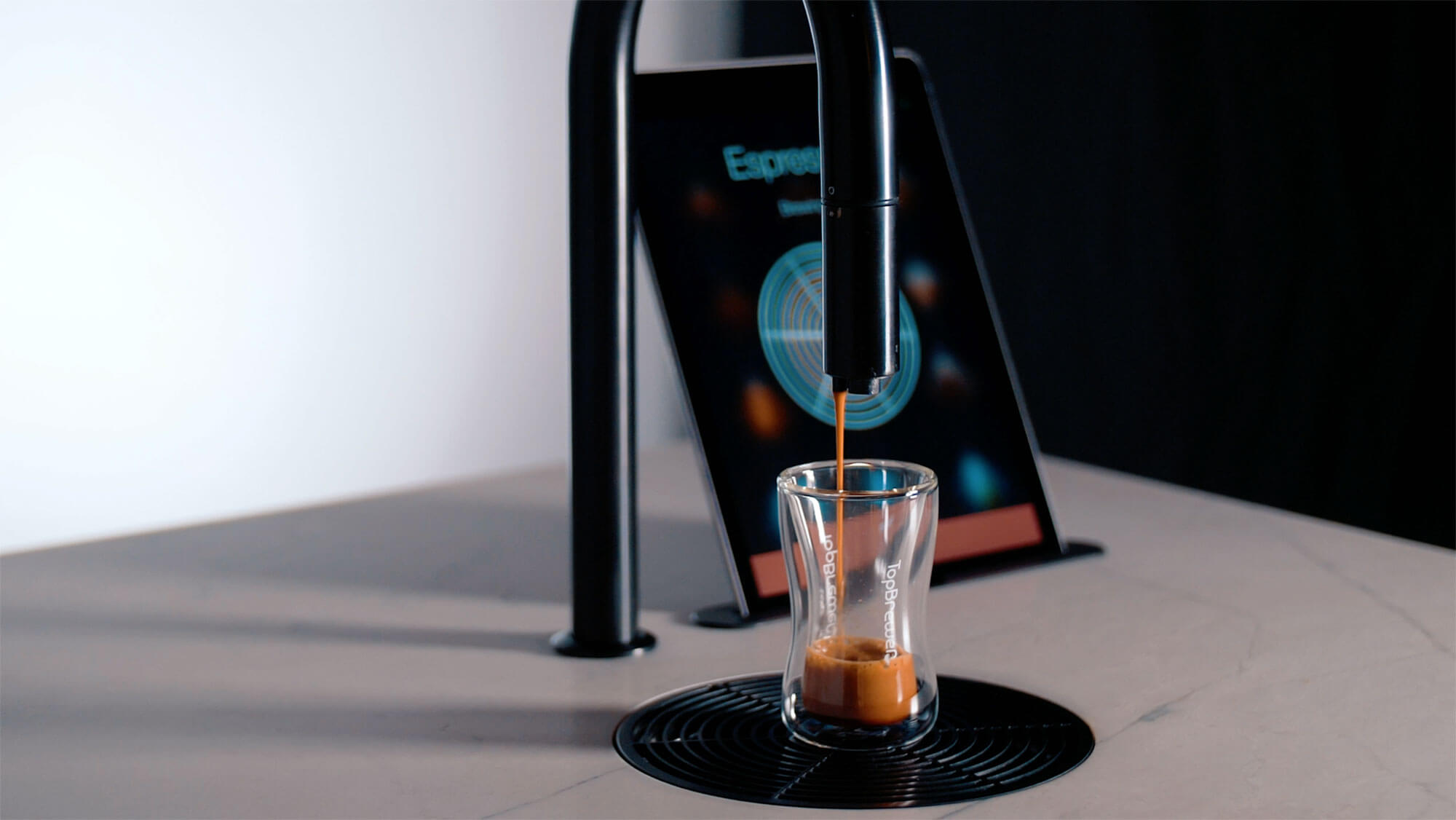 TopBrewer brewing perfect espresso